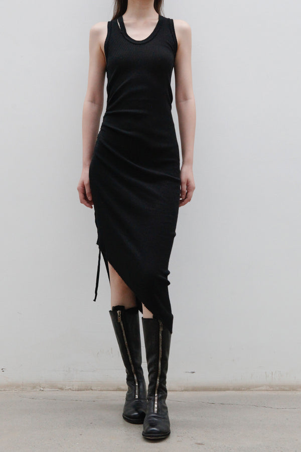 marc le bihan sleeveless dress 2841 E23 black